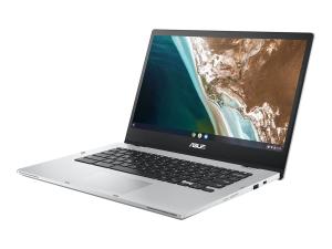 ASUS Chromebook Flip CX1 CX1400FKA-EC0117 - Conception inclinable - Intel Celeron - N6000 / jusqu'à 3.3 GHz - Chrome OS - UHD Graphics - 8 Go RAM - 64 Go eMMC - 14" écran tactile 1920 x 1080 (Full HD) - Wi-Fi 6 - argent transparent - 90NX05A1-M00430 - Netbook