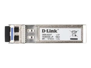 D-Link DEM 432XT - Module transmetteur SFP+ - 10GbE - 10GBase-LR - jusqu'à 10 km - 1310 nm - DEM-432XT/10 - Transmetteurs optiques