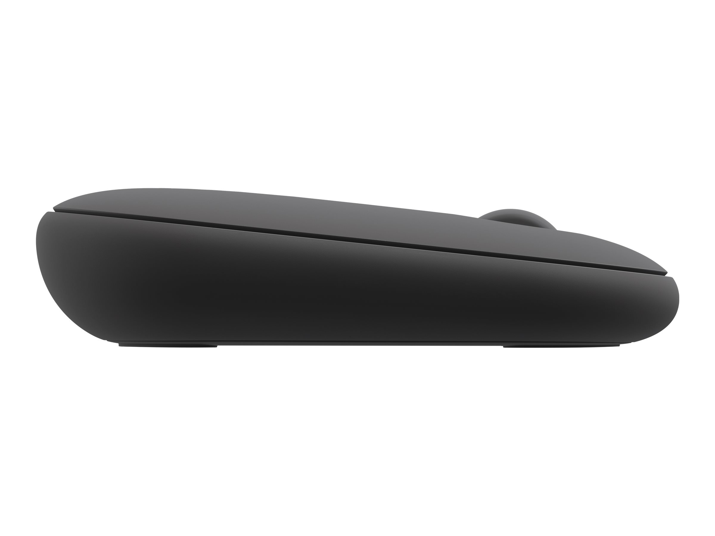 Logitech Pebble M350 - Souris - optique - 3 boutons - sans fil - Bluetooth, 2.4 GHz - récepteur sans fil USB - graphite - 910-005718 - Souris