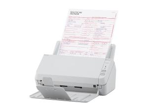 Ricoh SP-1125N - Scanner de documents - CIS Double - Recto-verso - 216 x 355.6 mm - 600 dpi x 600 dpi - jusqu'à 25 ppm (mono) / jusqu'à 25 ppm (couleur) - Chargeur automatique de documents (50 feuilles) - jusqu'à 4000 pages par jour - Gigabit LAN, USB 3.2 Gen 1x1 - PA03811-B011 - Scanneurs de documents