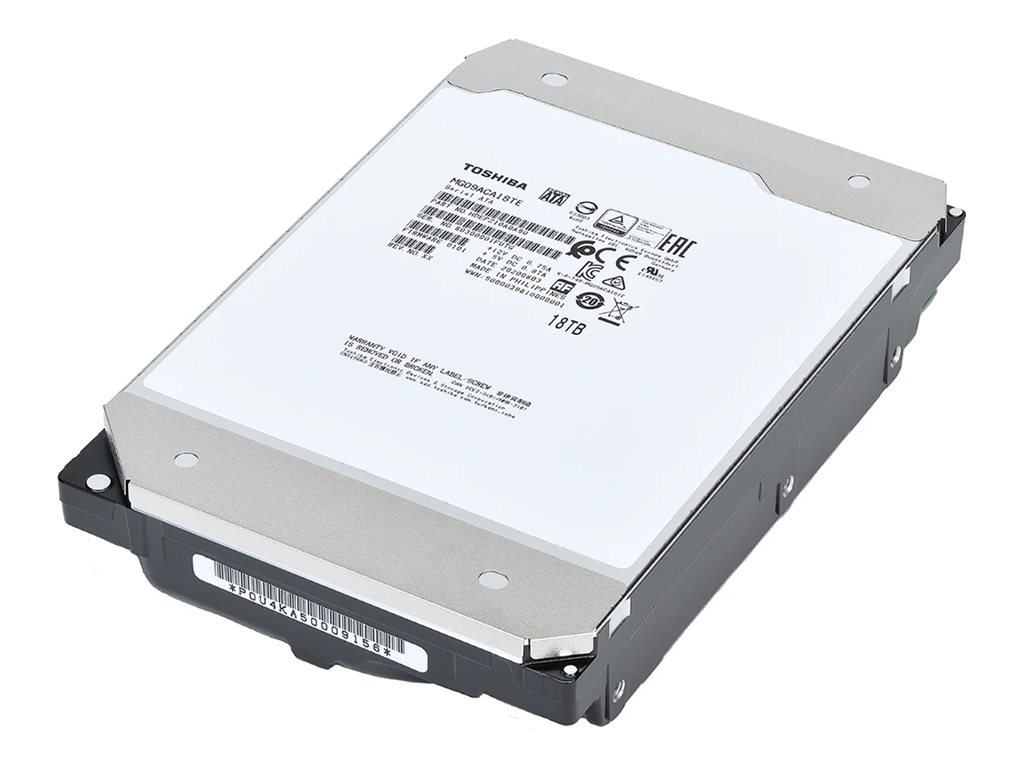 Toshiba MG09 Series MG09SCA16TE - Disque dur - 16 To - interne - 3.5" - SAS 12Gb/s - 7200 tours/min - mémoire tampon : 512 Mo - MG09SCA16TE - Disques durs pour serveur