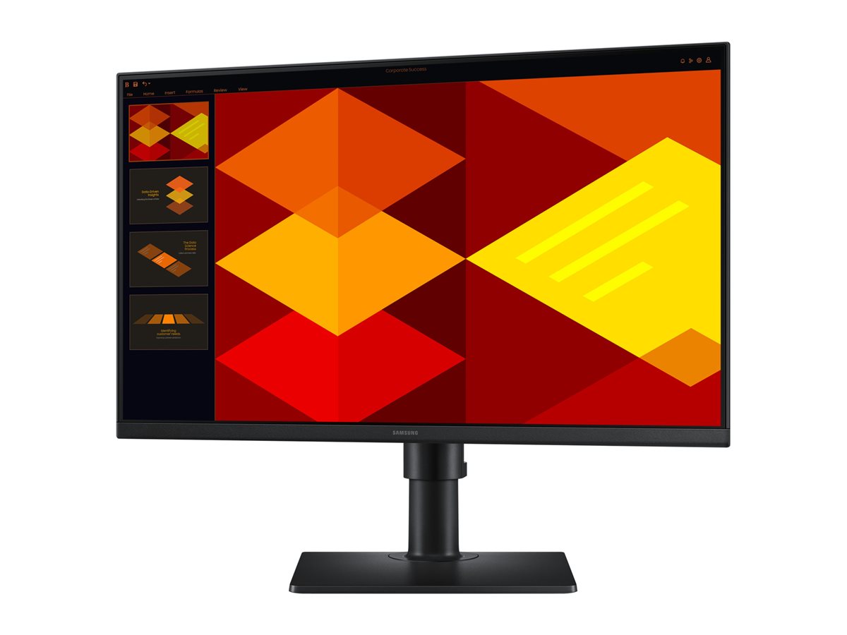 Samsung S24D400GAU - S40GD Series - écran LED - 24" - 1920 x 1080 Full HD (1080p) @ 100 Hz - IPS - 250 cd/m² - 1000:1 - 5 ms - 2xHDMI, DisplayPort - noir - LS24D400GAUXEN - Écrans d'ordinateur