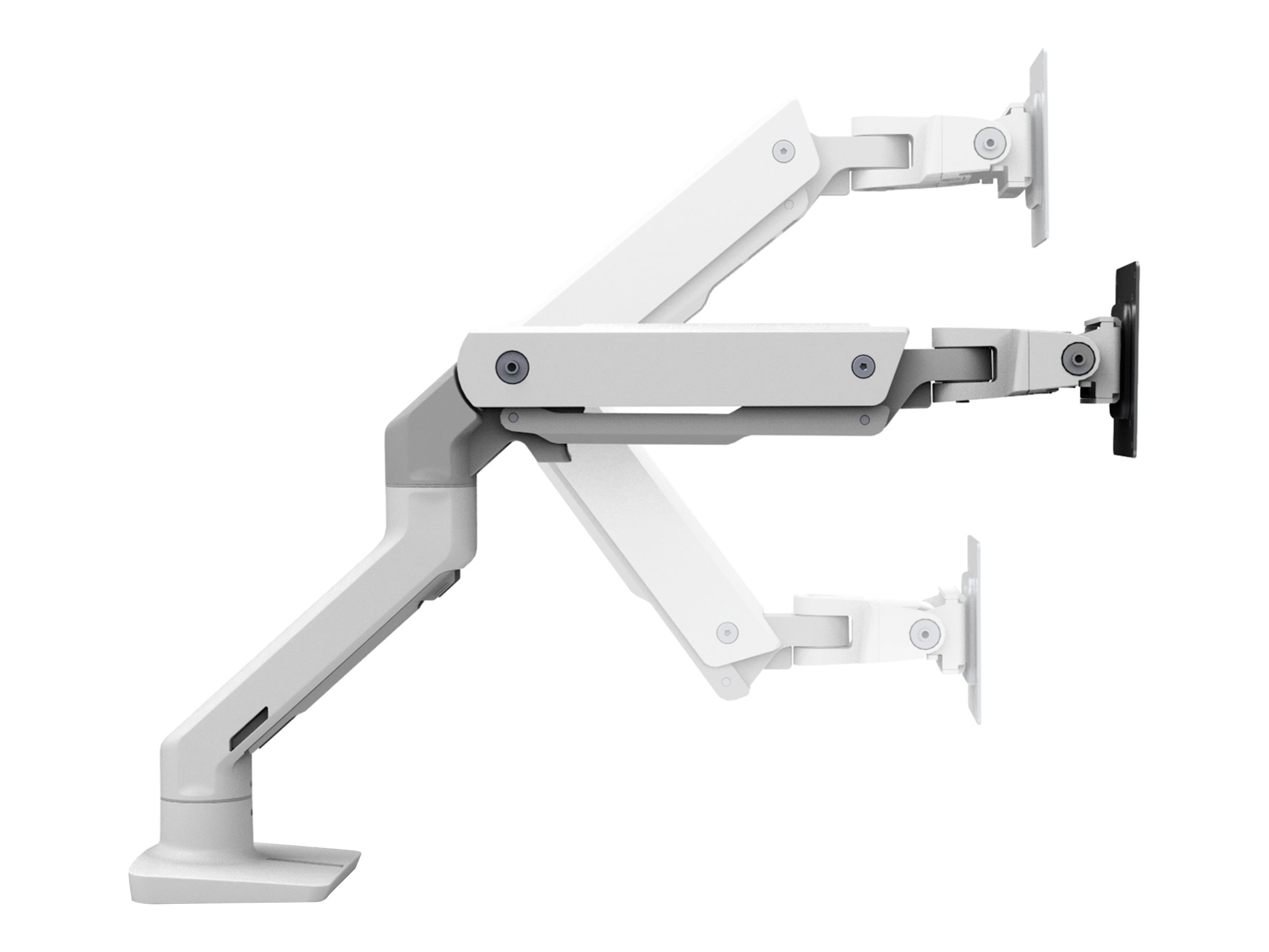 Ergotron HX - Kit de montage (bras pour moniteur) - pour moniteur - blanc - Taille d'écran : up to 49" - ordinateur de bureau - 45-475-216 - Montages pour TV et moniteur