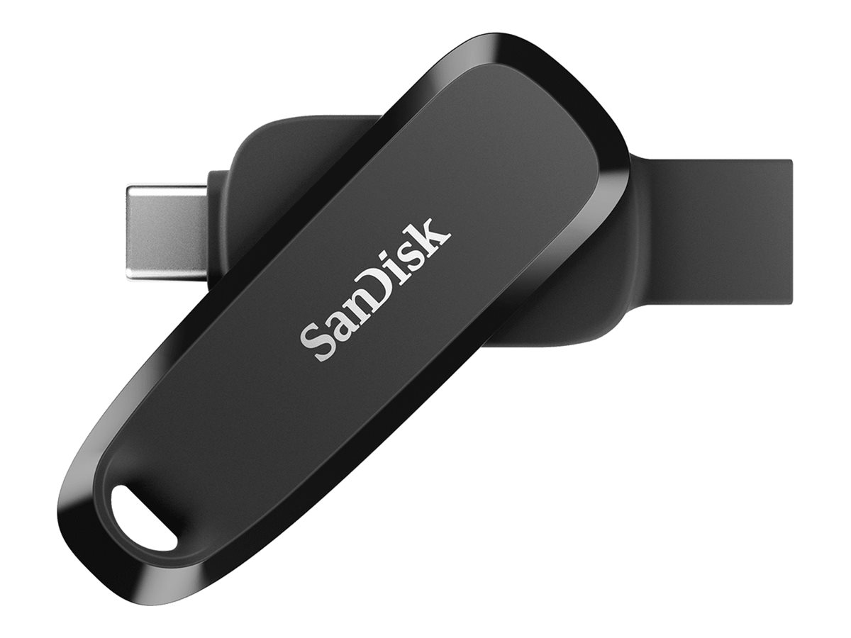 SanDisk Phone - Clé USB - 64 Go - USB 3.2 Gen 1 / USB-C - noir - SDDDC6-064G-G46 - Lecteurs flash