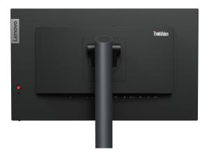 Lenovo ThinkVision P24h-30 - Écran LED - 23.8" - 2560 x 1440 QHD @ 60 Hz - IPS - 300 cd/m² - 1000:1 - 4 ms - HDMI, DisplayPort, USB-C - noir corbeau - pour ThinkPad P15 Gen 2 20YQ - 63B3GAT6EU - Écrans d'ordinateur