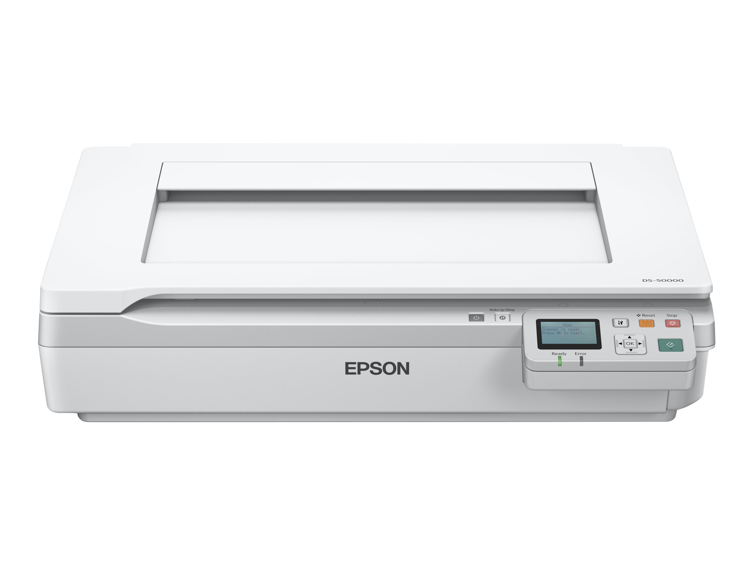 Epson WorkForce DS-50000N - Scanner à plat - A3 - 600 dpi x 600 dpi - Gigabit LAN - B11B204131BT - Scanneurs à plat