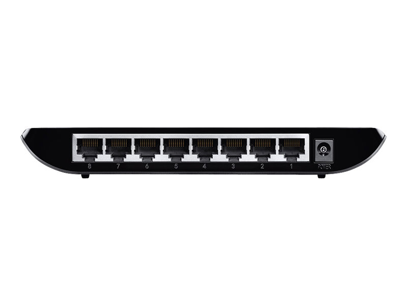 TP-Link TL-SG1008D 8-Port Gigabit Desktop Switch - Commutateur - 8 x 10/100/1000 - de bureau - TL-SG1008D - Concentrateurs et commutateurs gigabit