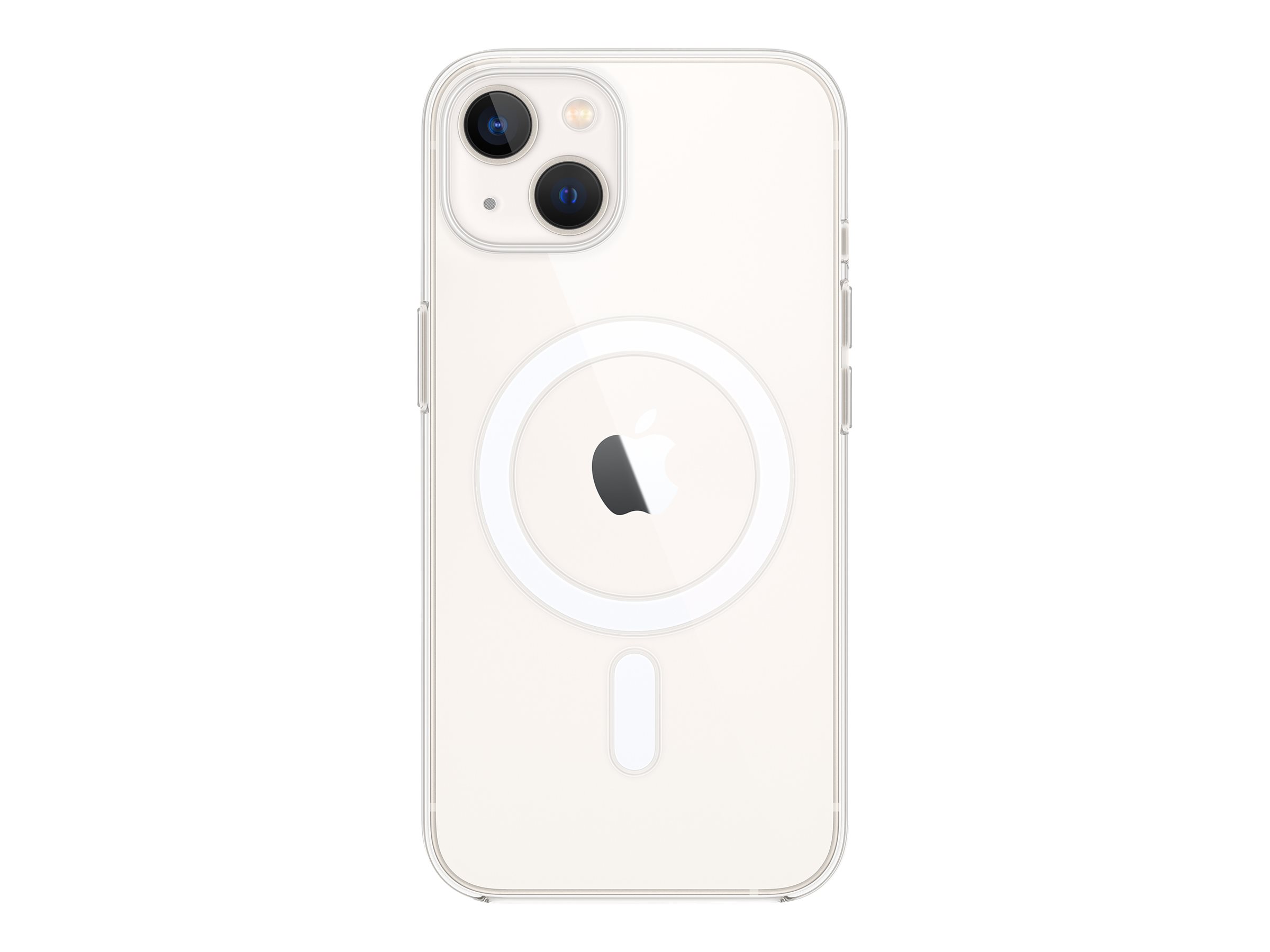 Apple - Coque de protection pour téléphone portable - avec MagSafe - polycarbonate - clair - pour iPhone 13 - MM2X3ZM/A - Coques et étuis pour téléphone portable