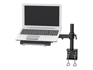 Neomounts NOTEBOOK-D100 - Kit de montage - pleine action - pour ordinateur portable - noir - Taille d'écran : 10"-22" - montrable sur bureau - NOTEBOOK-D100 - Accessoires pour ordinateur portable et tablette