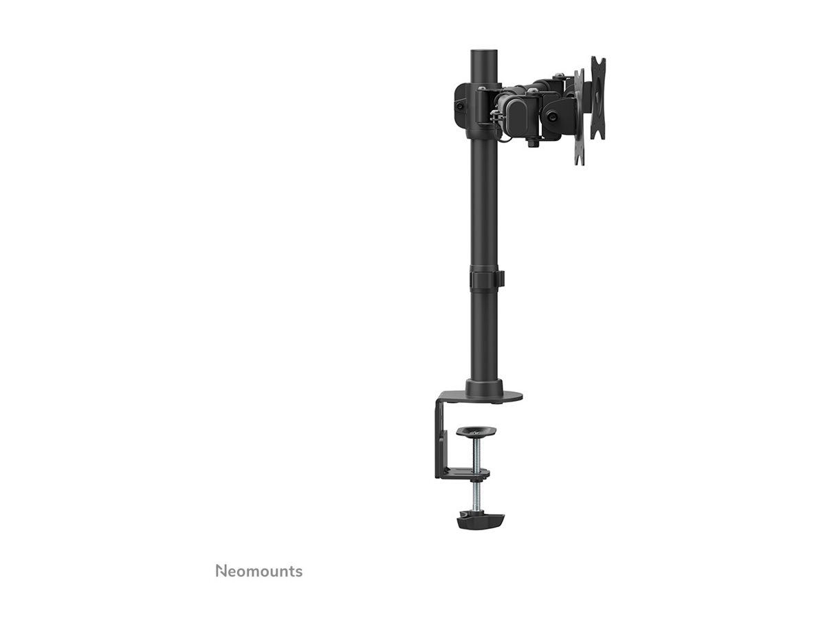 Neomounts FPMA-DCB100D - Kit de montage - pleine action - pour 2 écrans LCD - noir - Taille d'écran : 10"-27" - pinces montables, oeillet, montrable sur bureau - FPMA-DCB100DBLACK - Accessoires pour écran