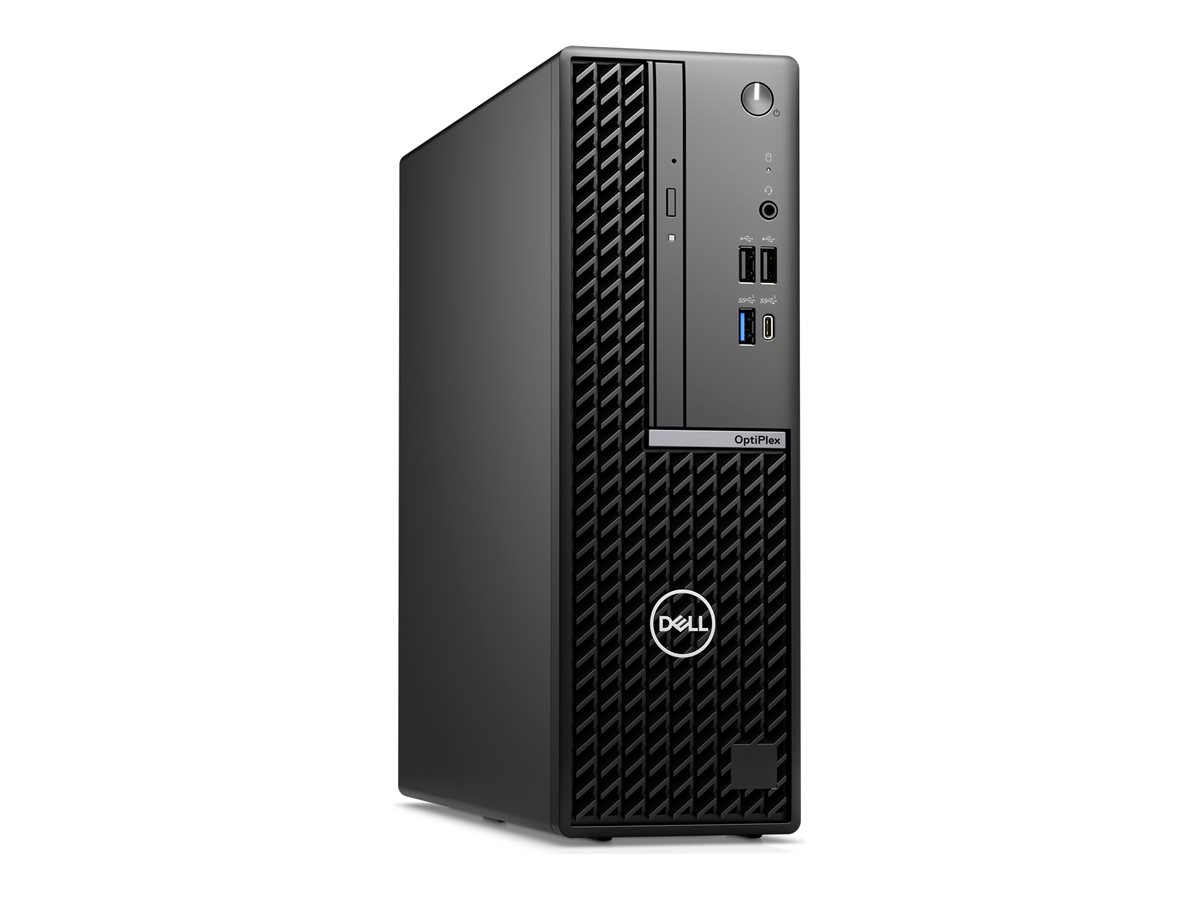 Dell OptiPlex 7020 (version 2024) - SFF Core i5 12500 / jusqu'à 4.6 GHz - RAM 8 Go - SSD 512 Go - NVMe, Class 25 - UHD Graphics 770 - Gigabit Ethernet - Win 11 Pro - moniteur : aucun - noir - BTS - avec 1 an basique sur site - H5VR6 - Ordinateurs de bureau