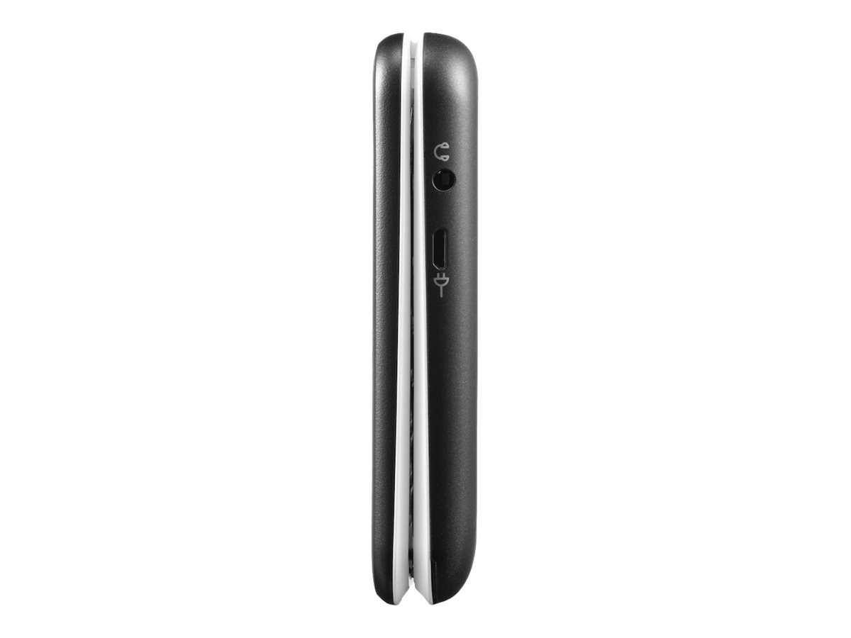 DORO 6820 - 4G téléphone de service - microSD slot - 320 x 240 pixels - rear camera 2 MP - noir, blanc - 8197 - Téléphones 4G