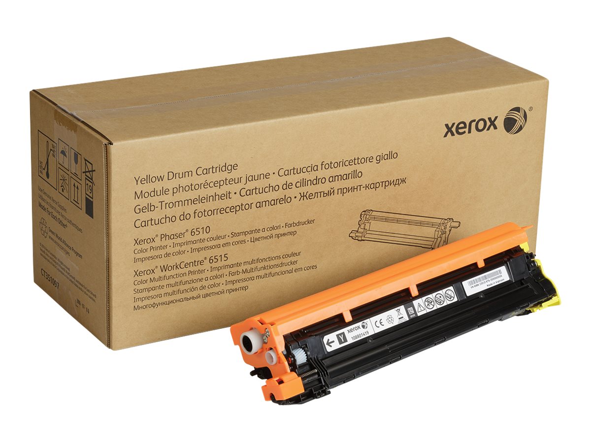 Xerox WorkCentre 6515 - Jaune - original - Cartouche de tambour - pour Phaser 6510; WorkCentre 6515 - 108R01419 - Autres consommables et kits d'entretien pour imprimante