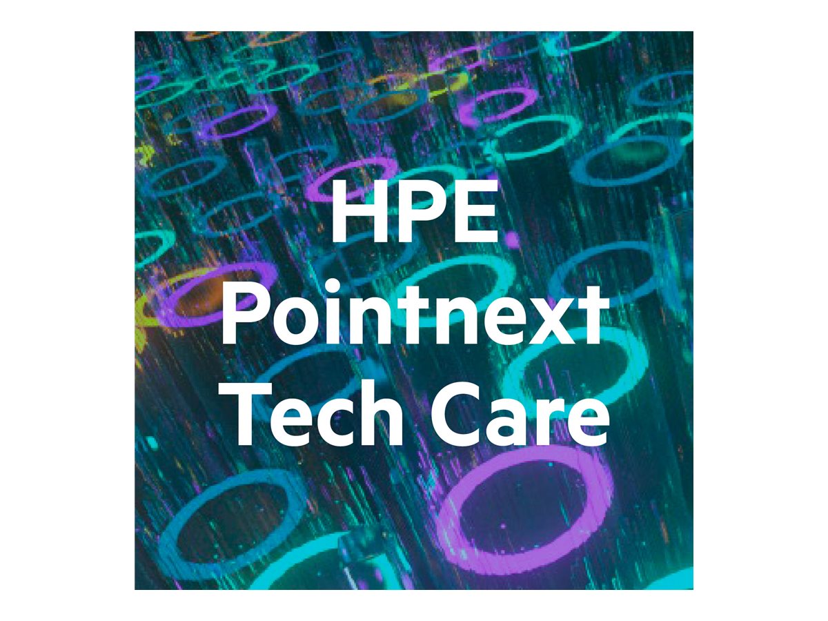 HPE Pointnext Tech Care Basic Service - Contrat de maintenance prolongé - pièces et main d'oeuvre (pour lecteur de bande externe) - 5 années - sur site - 9x5 - temps de réponse : NBD - pour P/N: BC042A - H12P5E - Options de service informatique