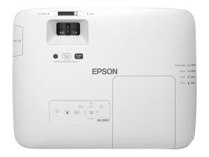 Epson EB-2250U - Projecteur 3LCD - 5000 lumens (blanc) - 5000 lumens (couleur) - WUXGA (1920 x 1200) - 16:10 - 1080p - LAN - blanc - V11H871040 - Projecteurs numériques