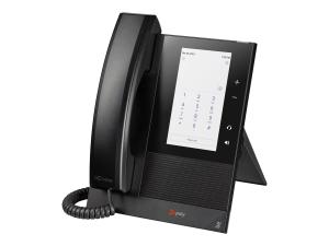 Poly CCX 400 - Pour Microsoft Teams - téléphone VoIP avec ID d'appelant/appel en instance - SIP, SDP - 24 lignes - noir - 848Z8AA#AC3 - Téléphones filaires