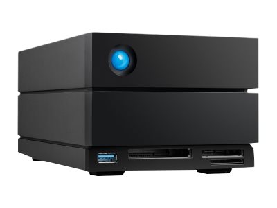 LaCie 2big Dock STLG32000400 - Baie de disques - 32 To - 2 Baies (SATA-600) - HDD 16 To x 2 - Thunderbolt 4, USB 3.2 Gen 2 (externe) - avec Plan de service de récupération des données d'une durée de 5 ans - STLG32000400 - Baies de disque USB