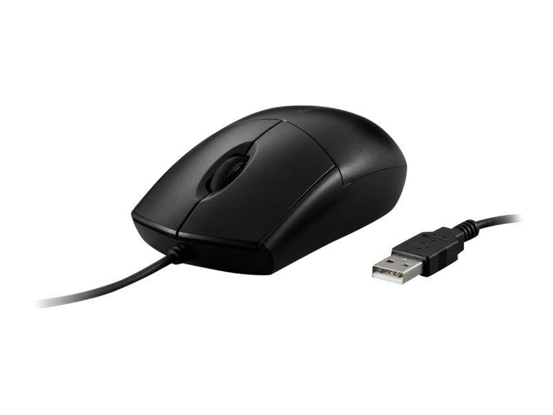 Kensington Pro Fit Washable Wired Mouse - Souris - droitiers et gauchers - optique - 3 boutons - filaire - USB - K70315WW - Souris