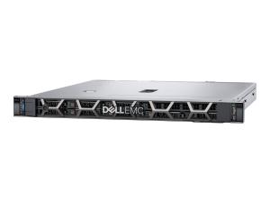 Dell PowerEdge R350 - Serveur - Montable sur rack - 1U - 1 voie - 1 x Xeon E-2336 / 2.9 GHz - RAM 16 Go - SAS - hot-swap 3.5" baie(s) - HDD 2 x 600 Go - Matrox G200 - Gigabit Ethernet - Aucun SE fourni - moniteur : aucun - noir - BTP - Dell Smart Selection, Dell Smart Value - avec 3 ans de ProSupport avec le jour ouvrable suivant - 1M5VN - Serveurs rack