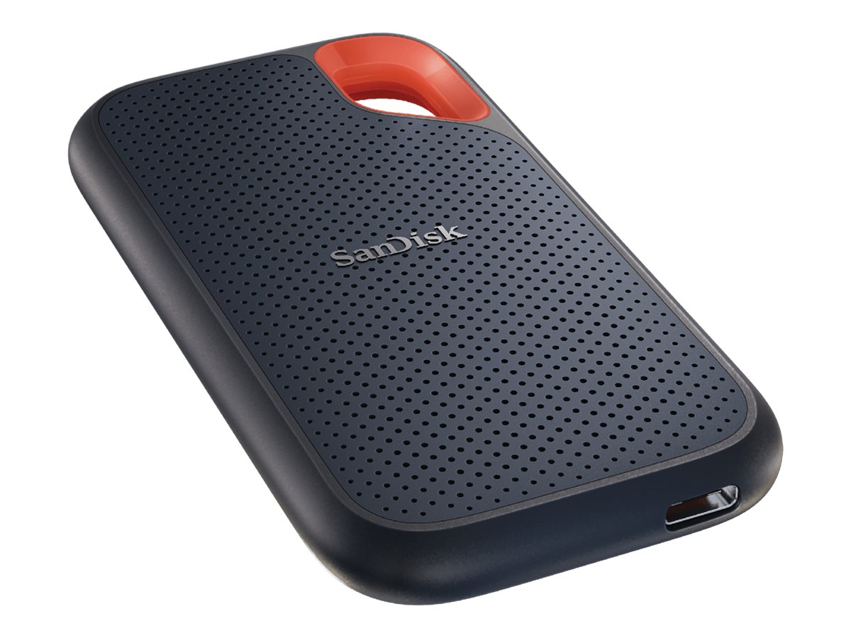 SanDisk Extreme Portable V2 - SSD - 4 To - externe (portable) - USB 3.2 Gen 2 - AES 256 bits - noir - SDSSDE61-4T00-G25 - Disques SSD