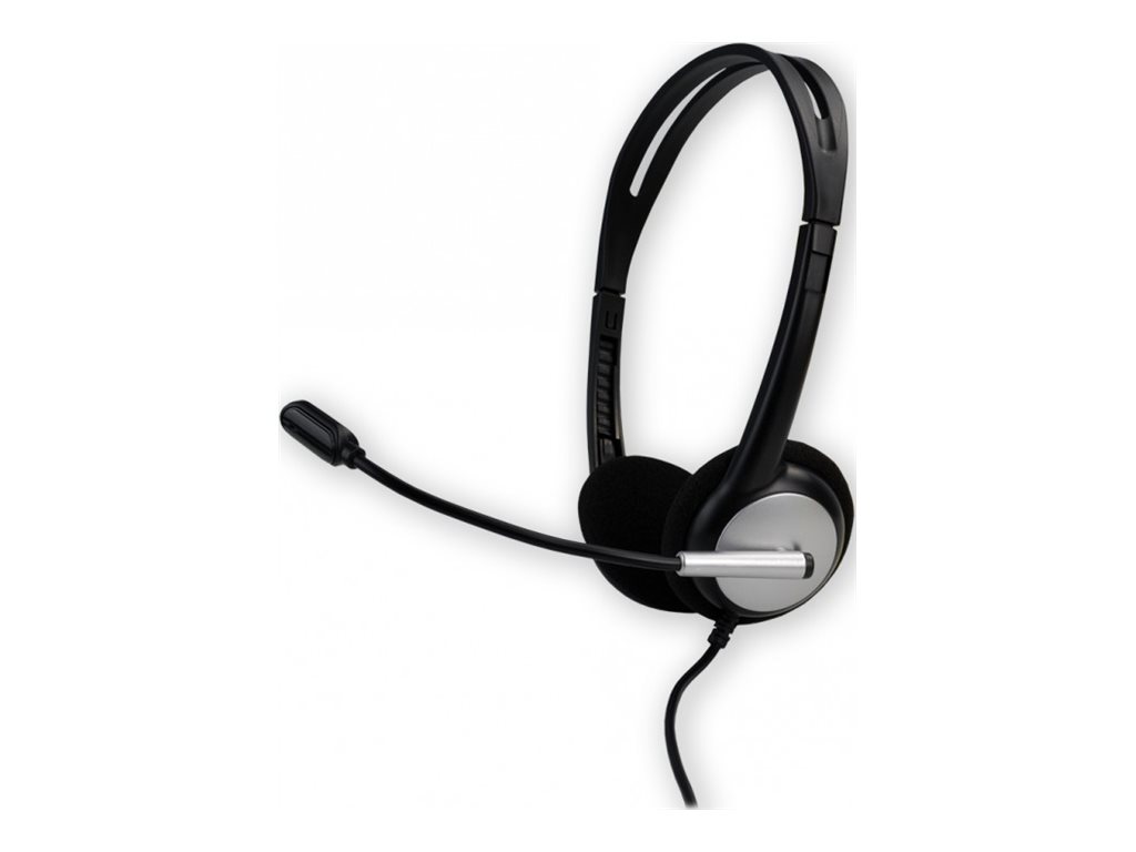 MCL Samar - Micro-casque - sur-oreille - filaire - Suppresseur de bruit actif - USB-A - MK1A99BZCSQMUSBAB - Écouteurs