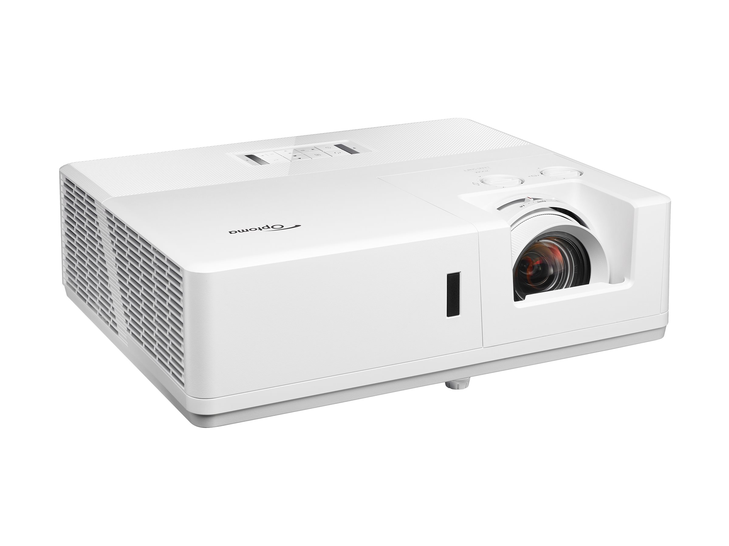 Optoma ZU607T - Projecteur DLP - laser - 3D - 6500 lumens - WUXGA (1920 x 1200) - 16:10 - LAN - blanc - E9PD7L102EZ1D - Projecteurs numériques