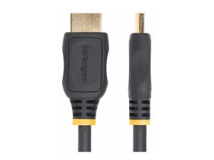 StarTech.com Câble d'Extension HDMI 2.0 de 1 m, Câble HDMI, 4K60Hz, M/F - High Speed - câble de rallonge HDMI - HDMI mâle pour HDMI femelle - 1 m - blindé - noir - support pour 4K60Hz, passif - HD2MF3FL - Câbles HDMI