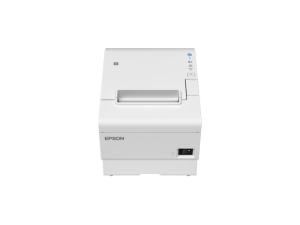 Epson TM T88VII (111) - Imprimante de reçus - thermique en ligne - Rouleau (7,95 cm) - 180 x 180 ppp - jusqu'à 500 mm/sec - USB 2.0, hôte USB 2.0, LAN, série - outil de coupe - blanc - C31CJ57111 - Imprimantes de reçus POS