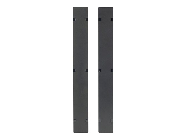APC - Capot de panneau de gestion de câbles pour rack - noir - 45U (pack de 2) - pour NetShelter SX - AR7586 - Accessoires de câblage
