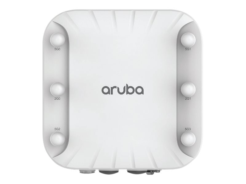 HPE Aruba AP-518 (RW) - Hardened - borne d'accès sans fil - ZigBee, Bluetooth, Wi-Fi 6 - 2.4 GHz, 5 GHz - R4H02A - Points d'accès sans fil