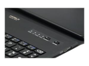 Mobilis Origine - Étui à rabat pour tablette - imitation cuir - noir - 10.1" - pour Samsung Galaxy Tab A (2019) (10.1 ") - 048022 - Accessoires pour ordinateur portable et tablette