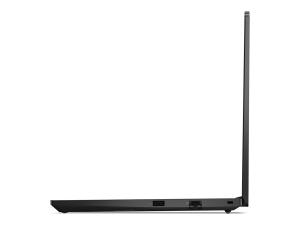 Lenovo ThinkPad E14 Gen 5 21JK - Conception de charnière à 180 degrés - Intel Core i7 - 13700H / jusqu'à 5 GHz - Win 11 Pro - Carte graphique Intel Iris Xe - 16 Go RAM - 512 Go SSD TCG Opal Encryption 2, NVMe - 14" IPS 1920 x 1200 - Gigabit Ethernet - Wi-Fi 6 - noir graphite - clavier : Français - avec 1 an de support Premier Lenovo - 21JK00DJFR - Ordinateurs portables