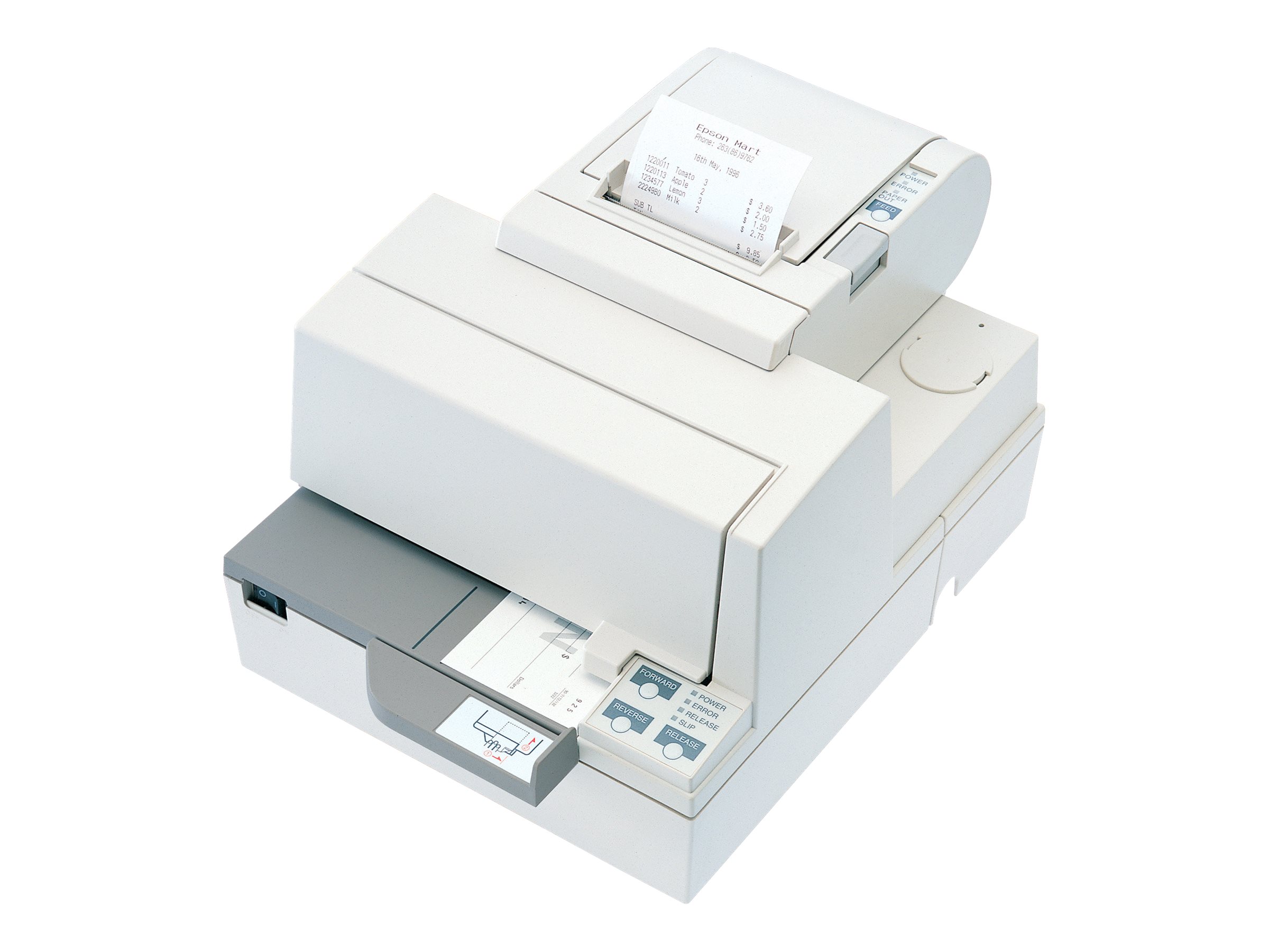 Epson TM H5000II - Imprimante de reçus - thermique en ligne/matricielle - A4 - 9 pin - série - outil de coupe - blanc - C31C246012 - Imprimantes thermiques