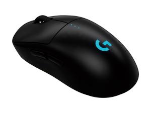 Logitech G PRO 2 - Souris - jeux - droitiers et gauchers - optique - 8 boutons - sans fil, filaire - 2.4 GHz, USB - récepteur USB Logitech LIGHTSPEED - noir - 910-007295 - Souris