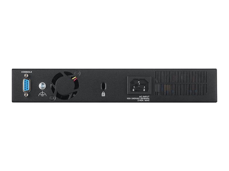 Zyxel GS2220-10HP - Commutateur - Géré - 8 x 10/100/1000 (PoE+) + 2 x SFP Gigabit combiné - Montable sur rack, fixation murale - PoE+ (180 W) - GS2220-10HP-EU0101F - Concentrateurs et commutateurs gigabit