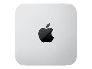 Apple Mac Studio - USFF - M1 Ultra - RAM 64 Go - SSD 1 To - M1 Ultra 48-core GPU - Gigabit Ethernet, 10 Gigabit Ethernet, 5 Gigabit Ethernet, 2.5 Gigabit Ethernet LAN sans fil: - Bluetooth 5.0, 802.11a/b/g/n/ac/ax - macOS Monterey 12.0 - moniteur : aucun - argent - MJMW3FN/A - Ordinateurs de bureau