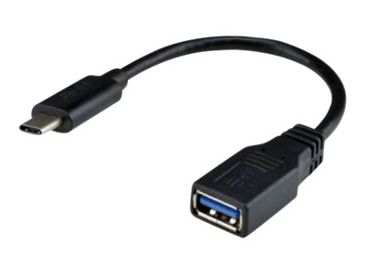 DLH - Adaptateur USB - 24 pin USB-C (M) pour USB type A (F) - USB 3.1 Gen 1 - noir - DY-TU3078B - Câbles USB