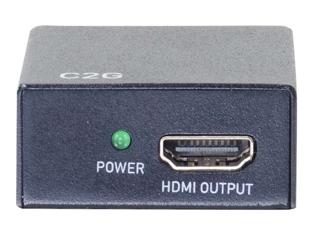 C2G HDMI Inline Extender 4K60 - Prolongateur audio/vidéo - HDMI de 19 broches de type A / HDMI de 19 broches de type A - jusqu'à 50 m - 82394 - Prolongateurs de signal