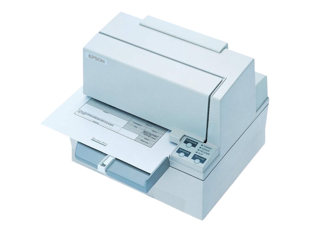 Epson TM U590 - Imprimante de reçus - matricielle - A4 - 16,7 cpi - 9 pin - jusqu'à 311 car/sec - série - blanc - C31C196112 - Imprimantes matricielles