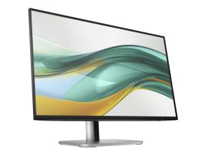 HP 524pf - Series 5 Pro - écran LED - 24" (23.8" visualisable) - 1920 x 1080 Full HD (1080p) @ 100 Hz - IPS - 350 cd/m² - 1500:1 - 5 ms - HDMI, DisplayPort - argent (support), noir de jais - Smart Buy - 9D9L6UT#ABB - Écrans d'ordinateur