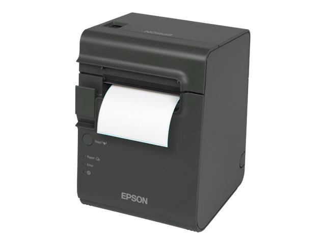 Epson TM L90 - Imprimante de reçus - thermique en ligne - Rouleau (8 cm) - 203 dpi - jusqu'à 150 mm/sec - USB 2.0, série - outil de coupe - gris foncé - C31C412412 - Imprimantes thermiques