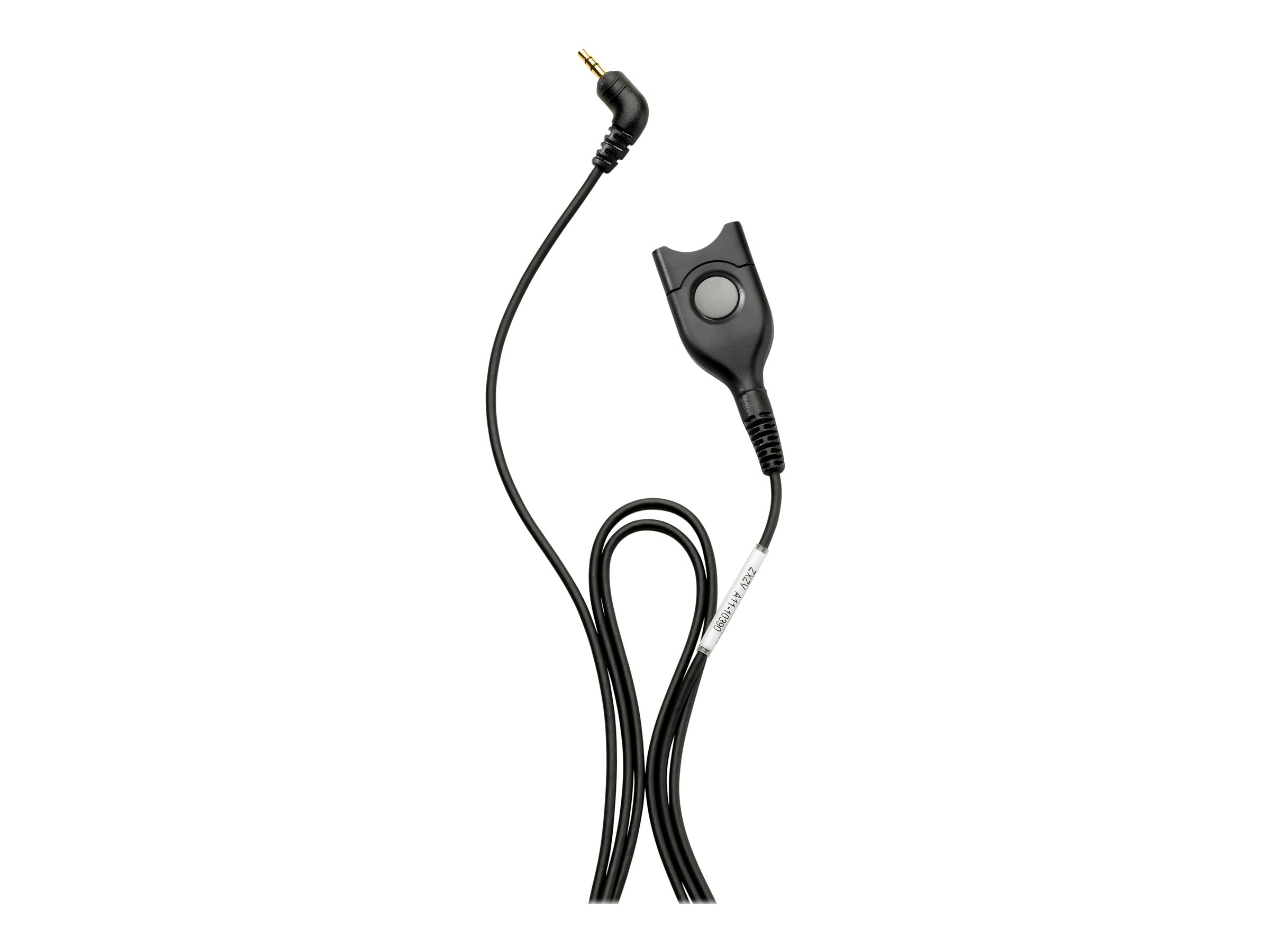 EPOS CCEL 190-2 - Câble pour casque micro - EasyDisconnect pour jack micro 3 pôles mâle - 1000847 - Câbles pour écouteurs