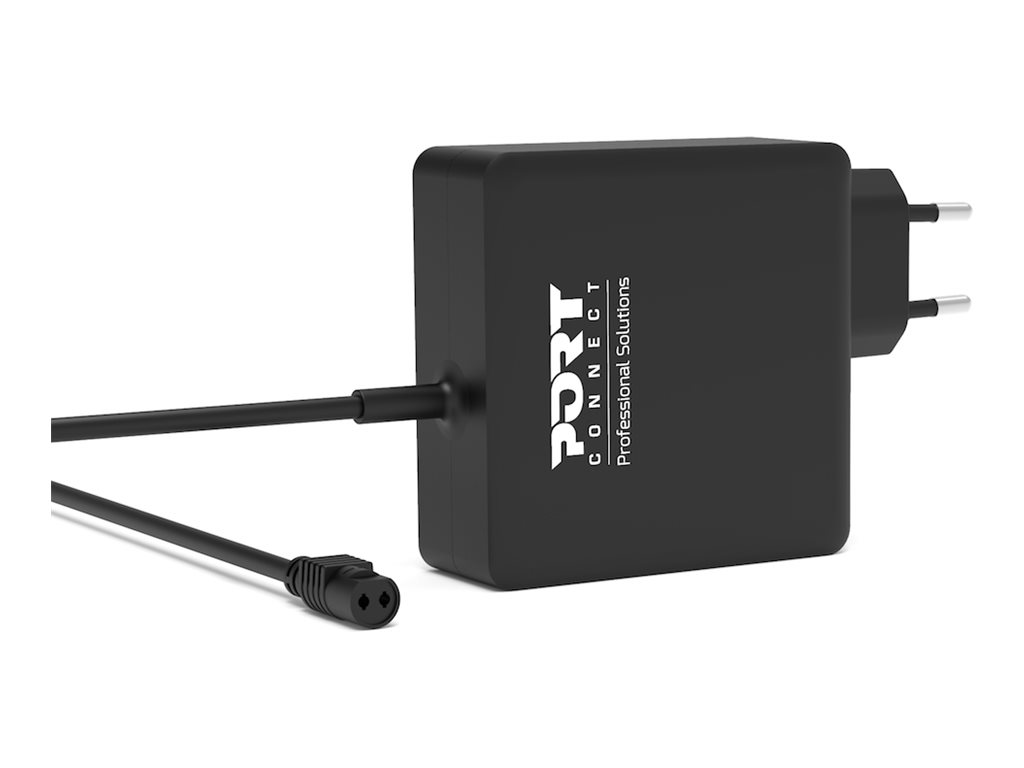 PORT Connect - Adaptateur secteur - universel - CA 100-240 V - 90 Watt - Europe - 900007B-EU - Adaptateurs électriques et chargeurs