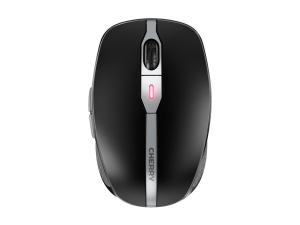 CHERRY MW 9100 - Souris - 6 boutons - sans fil - 2.4 GHz, Bluetooth 4.0 - récepteur sans fil USB - noir - JW-9100-2 - Souris