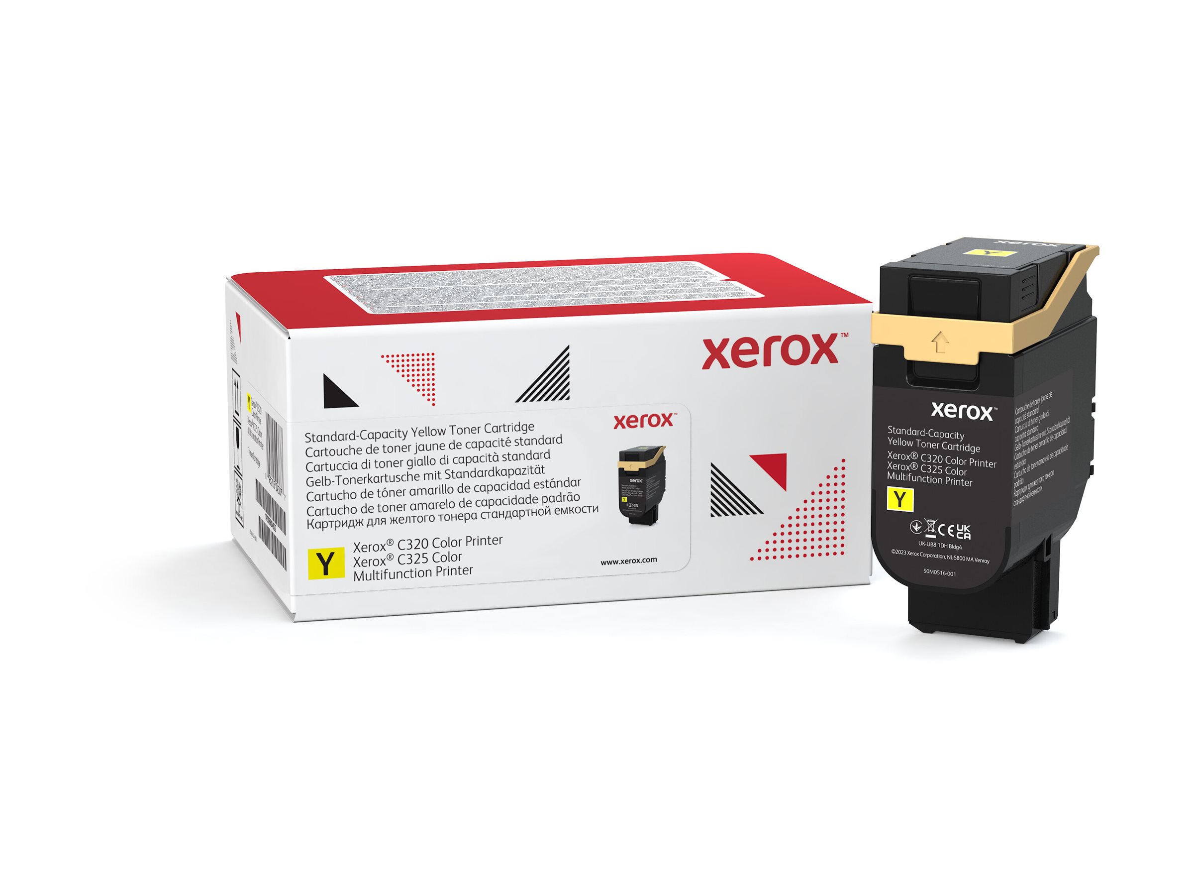 Xerox - Jaune - original - boîte - cartouche de toner - pour Xerox C325 - 006R04822 - Autres cartouches de toner