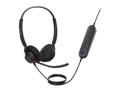 Jabra Engage 40 Stereo - Micro-casque - sur-oreille - filaire - USB-C - isolation acoustique - Optimisé pour Microsoft Teams - 4099-413-299 - Écouteurs