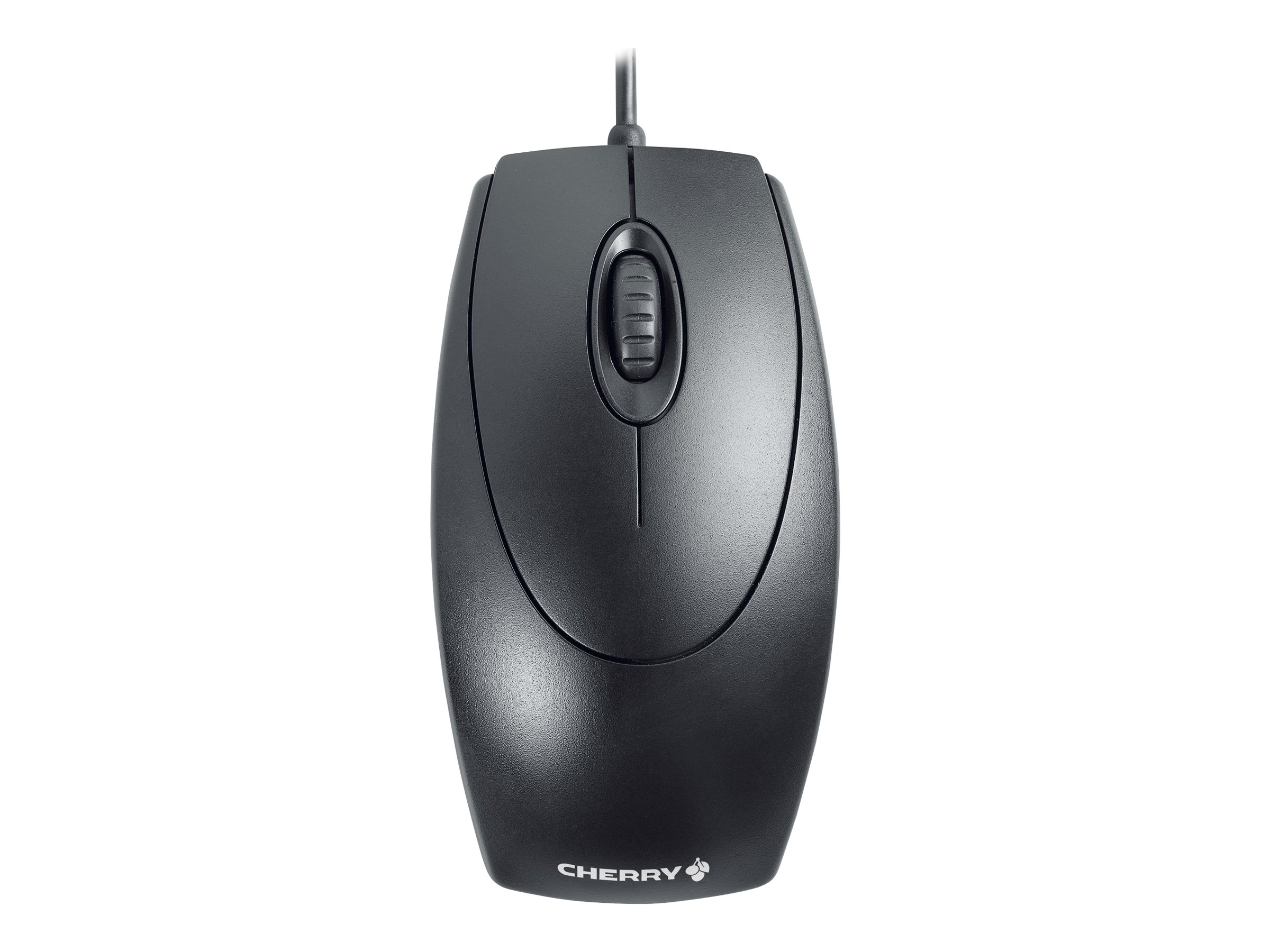 CHERRY WheelMouse - Souris - droitiers et gauchers - optique - 3 boutons - filaire - PS/2, USB - noir - M-5450 - Souris