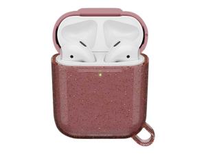 OtterBox Ispra Series - Étui pour écouteurs sans fil - polycarbonate, alliage de zinc, élastomère thermoplastique (TPE) - rose infinity - pour Apple AirPods (1ère génération, 2e génération) - 77-65504 - Étuis pour casque