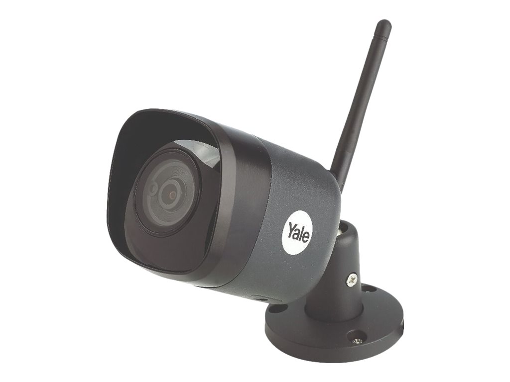 Yale Smart Home CCTV WiFi Camera - Caméra de surveillance réseau - résistant aux intempéries - couleur (Jour et nuit) - 4 MP - sans fil - Wi-Fi - LAN - SV-DB4MX-B - Caméras de sécurité