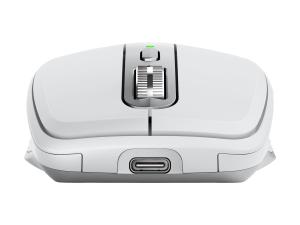 Logitech Master Series MX Anywhere 3S for Mac - Souris - 6 boutons - sans fil - Bluetooth - gris pâle - 910-006946 - Souris